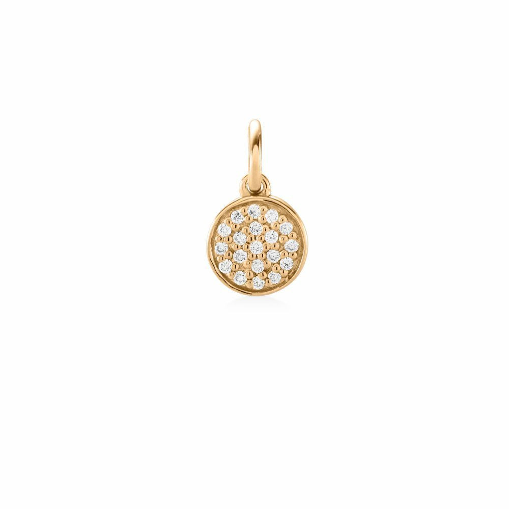 Ro Copenhagen - Rock Diamond Pendant - 18kt Yellow Gold