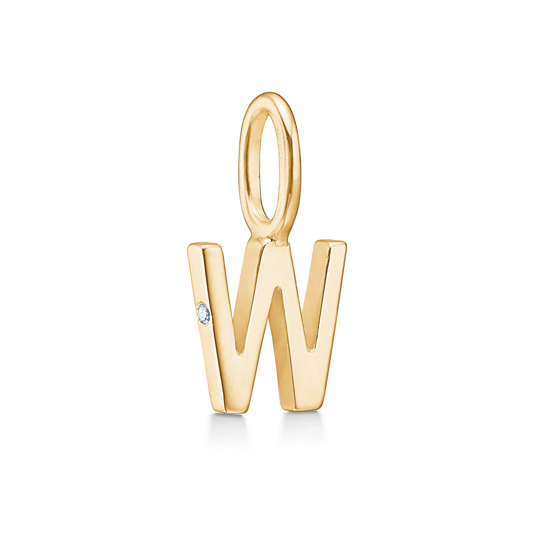 Ro Copenhagen - My W Pendant - 18kt Yellow Gold