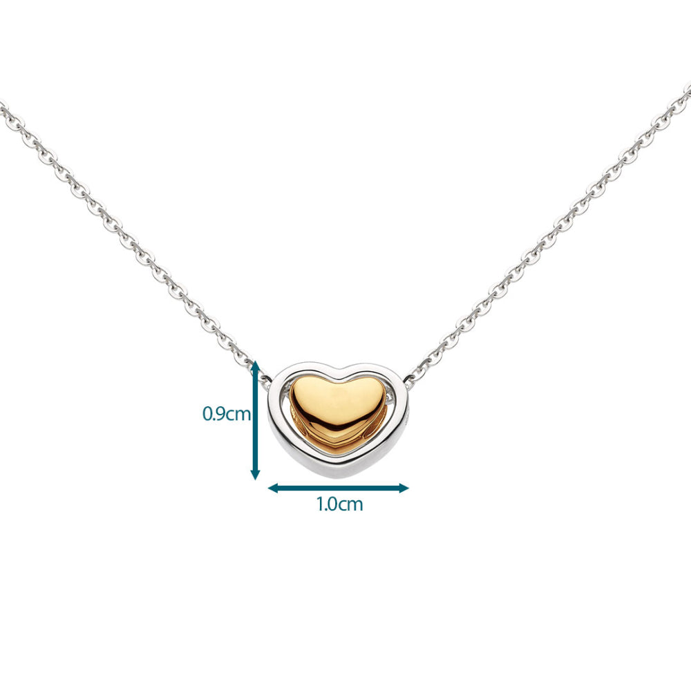 Kit Heath - Heart of Gold Necklace - Silver