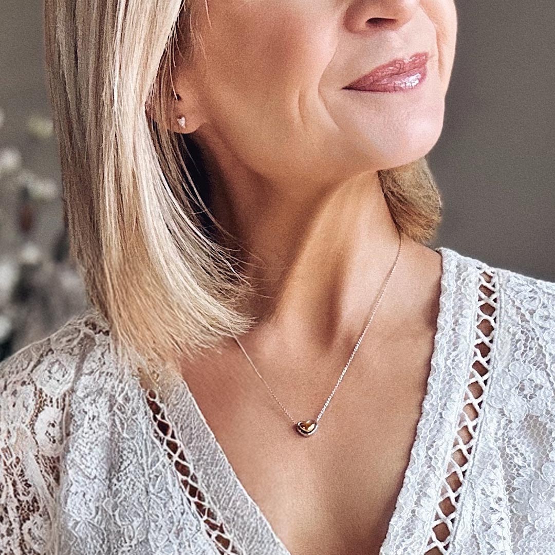 Kit Heath - Heart of Gold Necklace - Silver