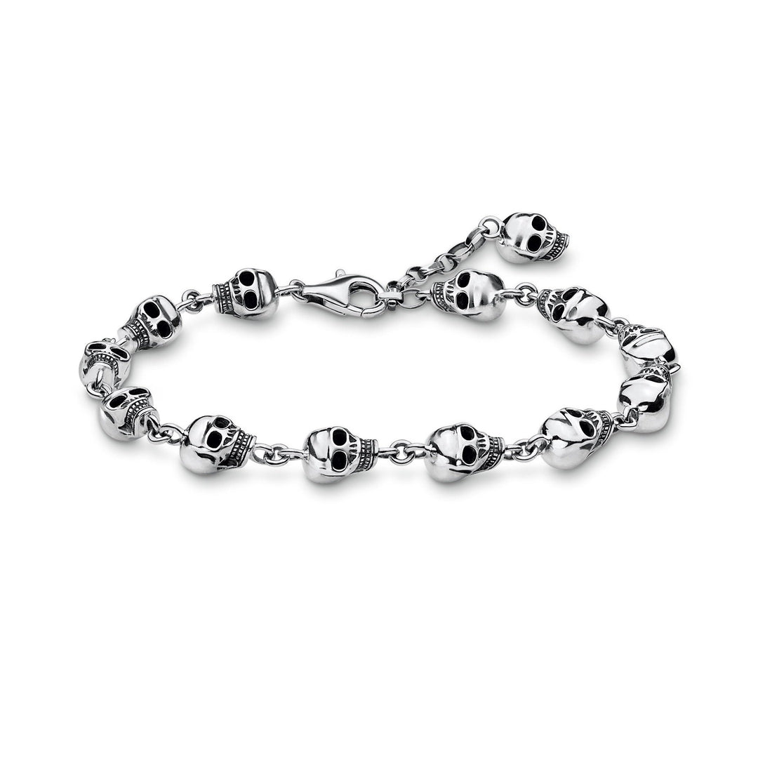 Thomas Sabo - Multi-Skull Silver Bracelet