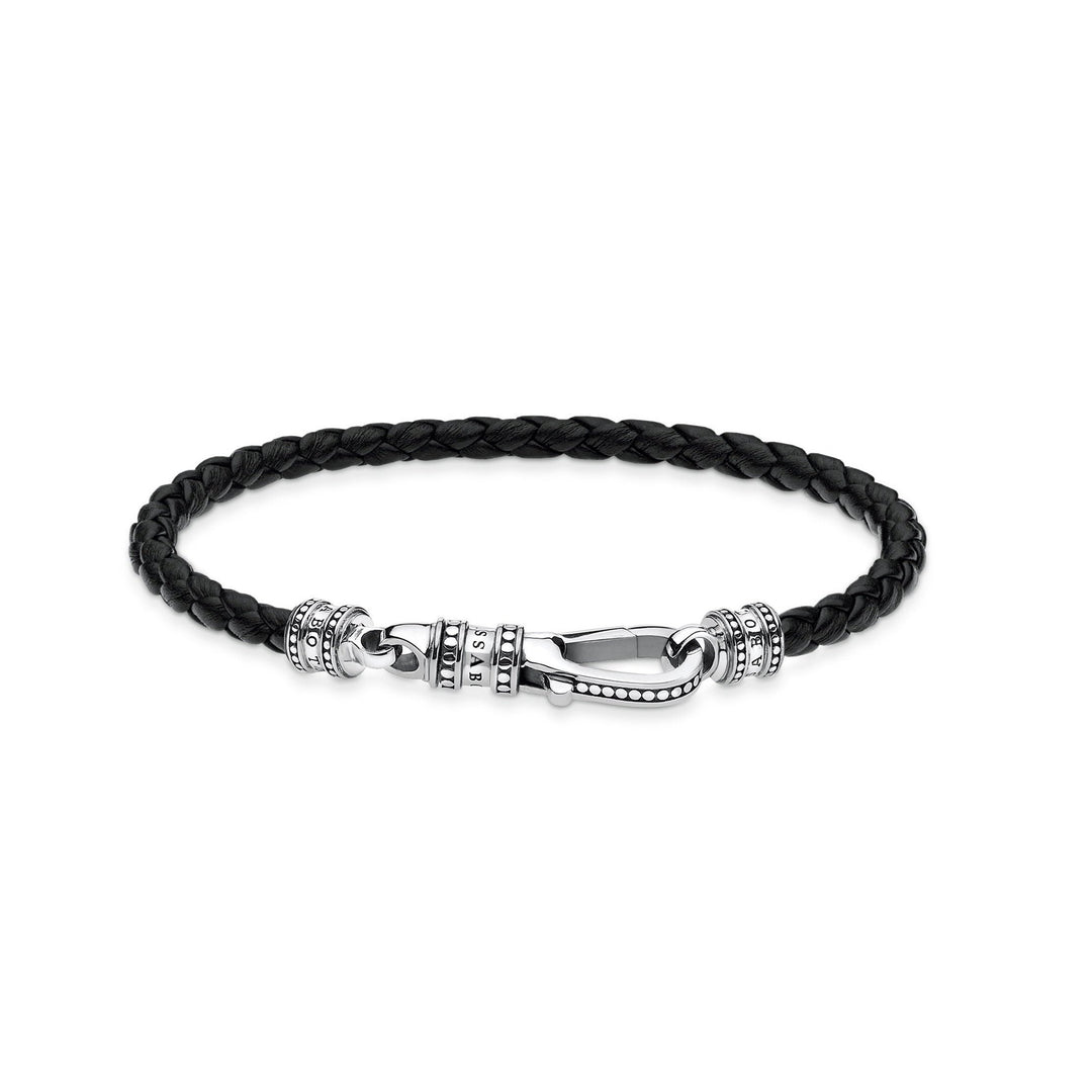 Thomas Sabo - Leather Bracelet with Detailed Lobster Clasp