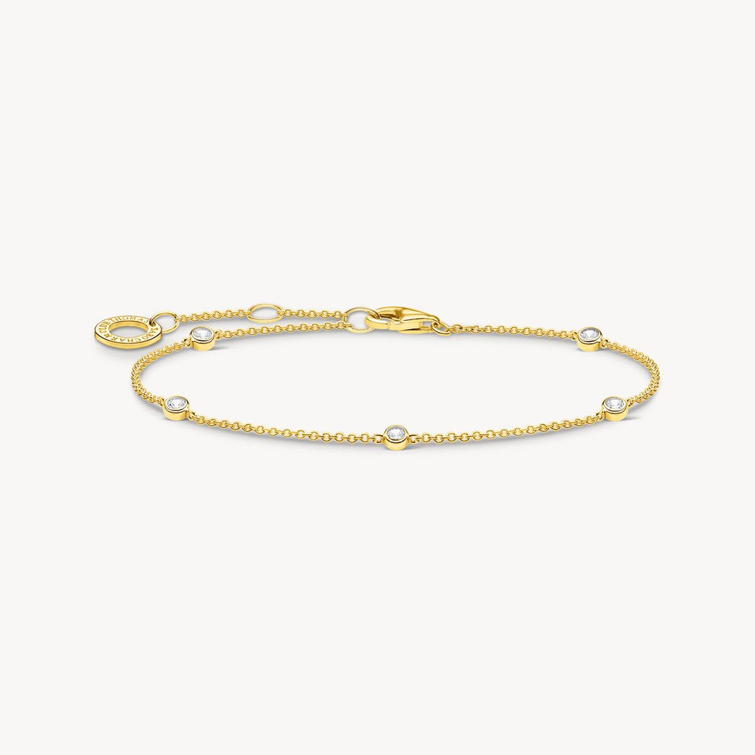 Thomas Sabo - White Stones Bracelet - Gold