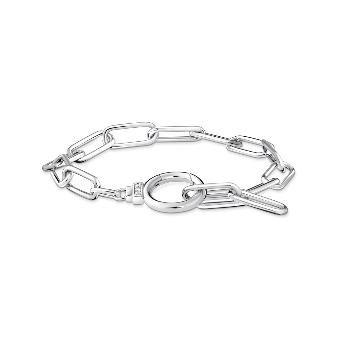 Thomas Sabo - CZ Link Bracelet - Silver