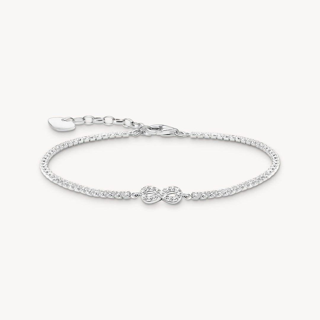 Thomas Sabo - Infinity with CZ Tennis Bracelet - Silver