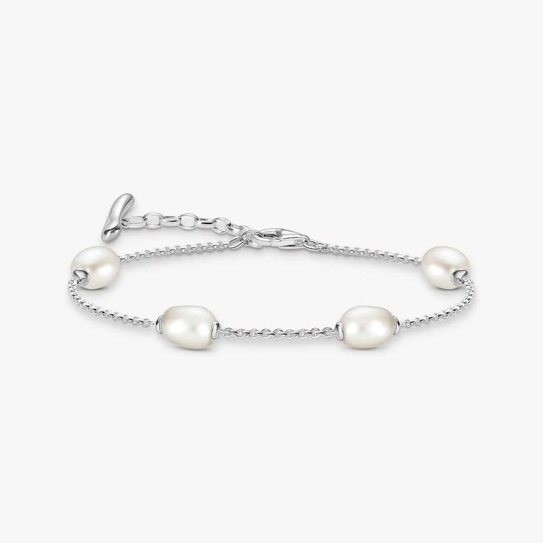 Thomas Sabo - Natural Beauty Pearl Bracelet - Silver