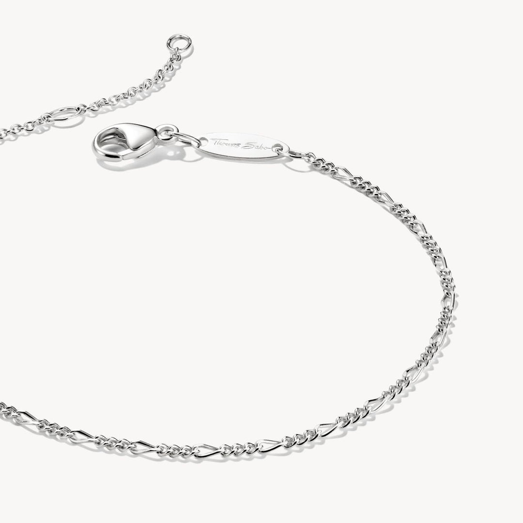 Thomas Sabo - Figaro Design Charm Bracelet - Silver