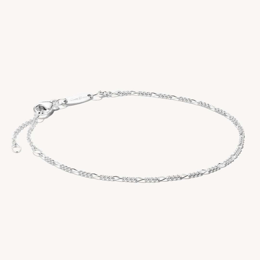Thomas Sabo - Figaro Design Charm Bracelet - Silver