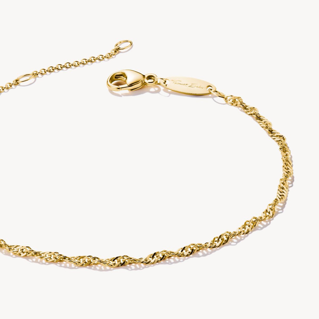 Thomas Sabo - Singapore Design Charm Bracelet - Gold