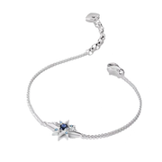 Thomas Sabo - Midnight Skies Star Bracelet With White Zirconia - Silver