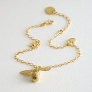 Alex Monroe - Baby Bee Bracelet - Gold