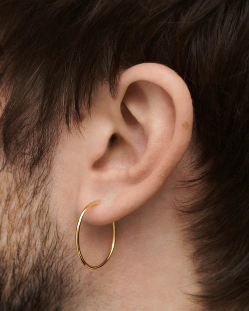 PDPAOLA - Large Hoop Earrings - Gold