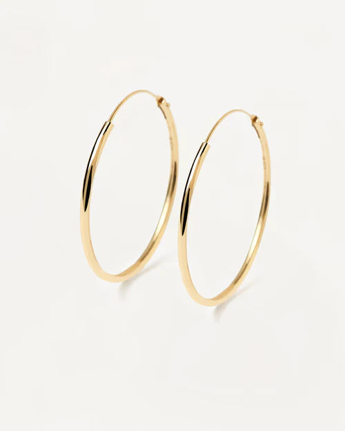 PDPAOLA - Large Hoop Earrings - Gold