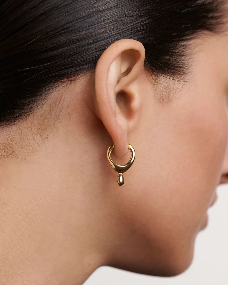 PDPAOLA - Lava Hoops - Gold