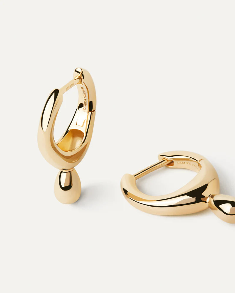 PDPAOLA - Lava Hoops - Gold