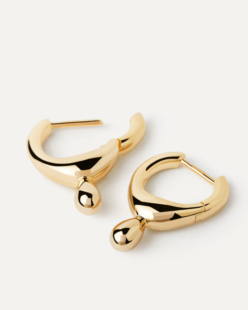 PDPAOLA - Lava Hoops - Gold