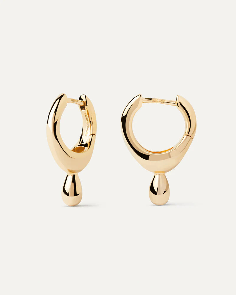 PDPAOLA - Lava Hoops - Gold