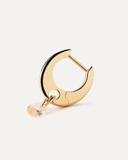 PDPAOLA - Peach Lily Hoops - Gold