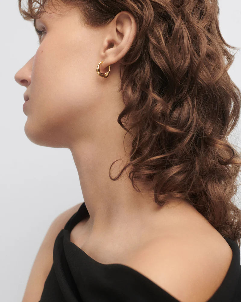 PDPAOLA - Mini Magma Hoops - Gold