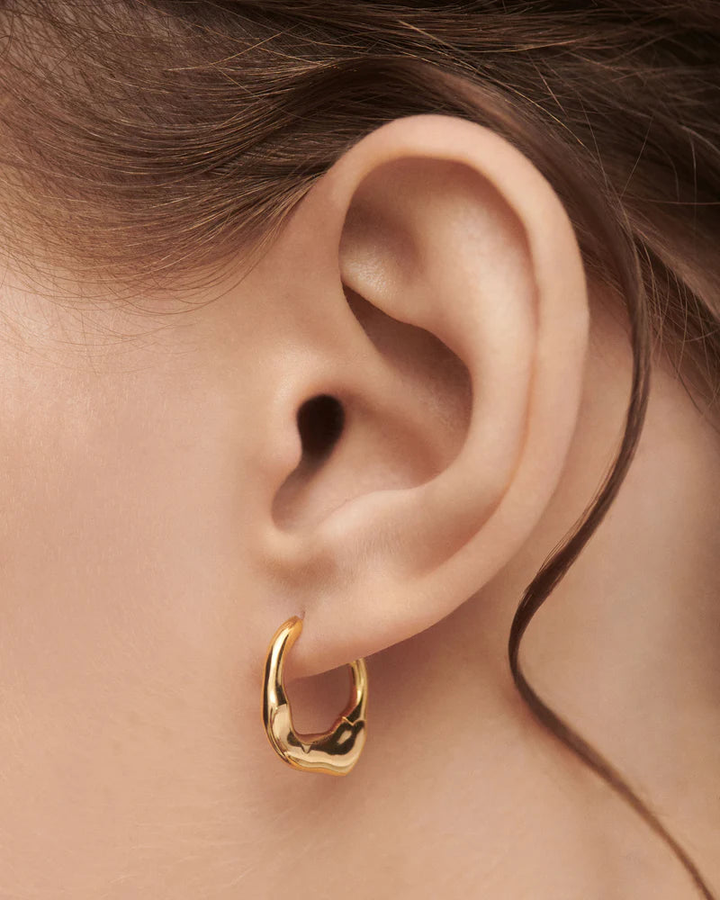 PDPAOLA - Mini Magma Hoops - Gold