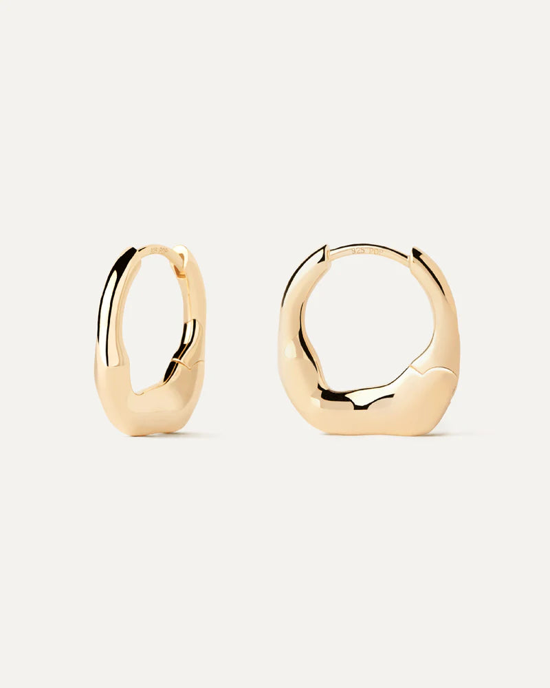 PDPAOLA - Mini Magma Hoops - Gold