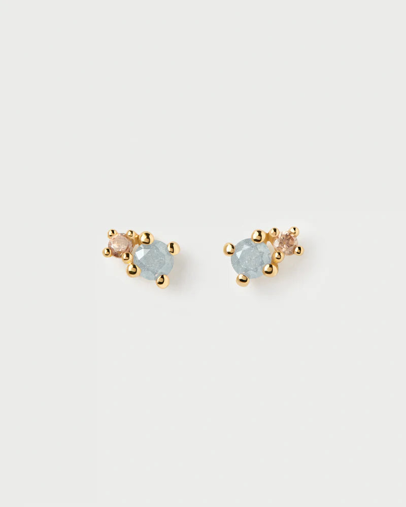 PDPAOLA - Fog Stud Earrings - Gold