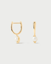 PDPAOLA - La Perla Mini Hoop Earrings - Gold
