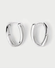 PDPAOLA - Helix Hoop Earrings - Silver