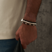 ChloBo - Men's Bullet Bracelet - Silver