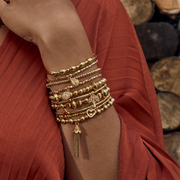 ChloBo - Soul Glow Rain Drop Bracelet - Silver