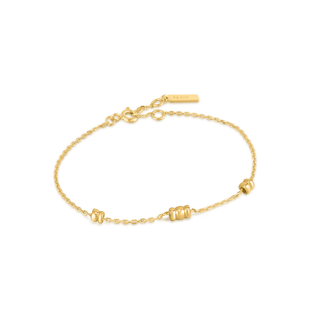 Ania Haie - Smooth Twist Chain Bracelet - Gold