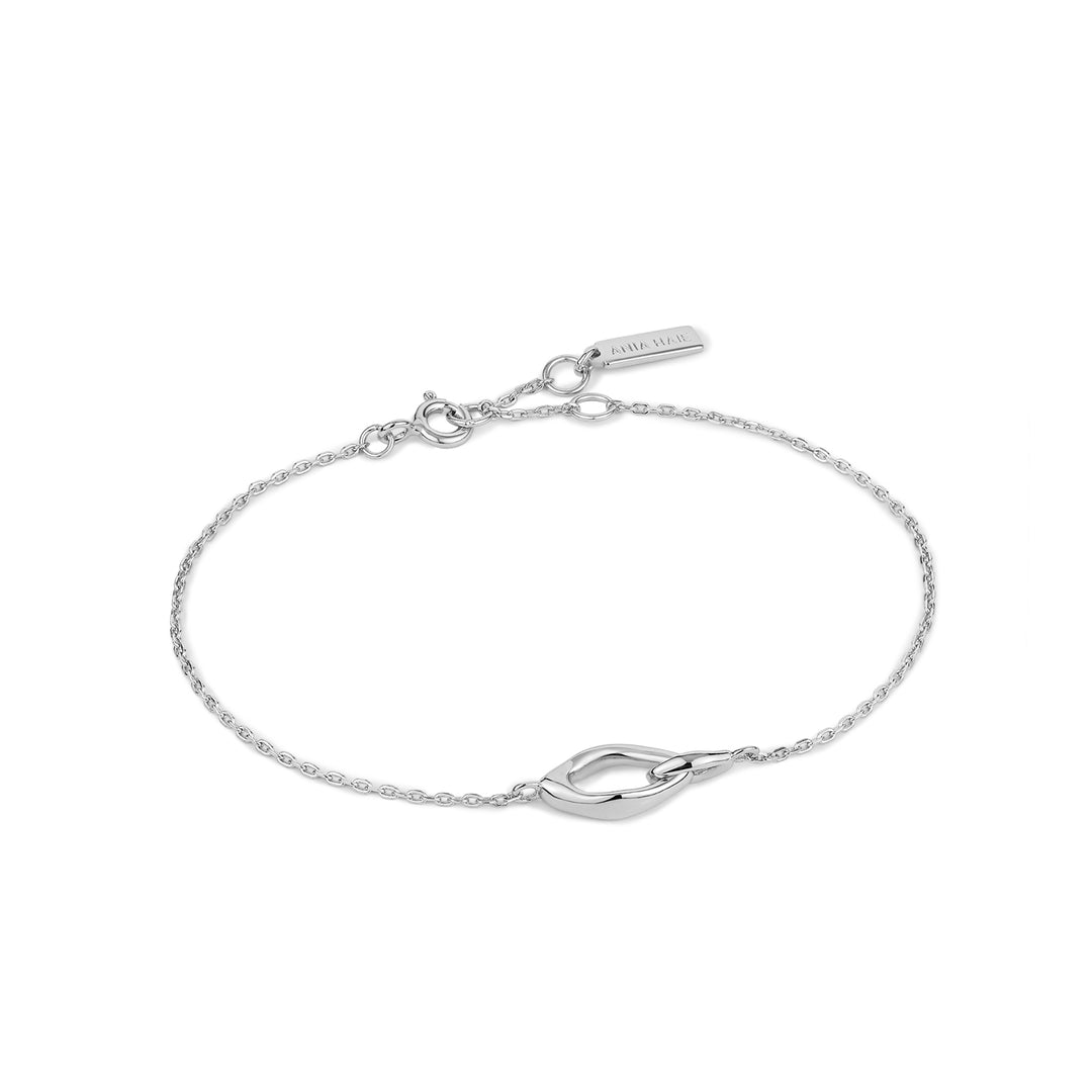 Ania Haie - Wave Link Bracelet - Silver