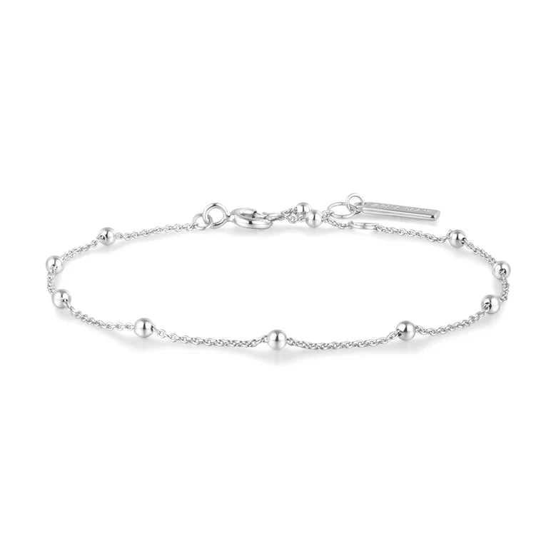 Ania Haie - Beaded Chain Bracelet - Silver