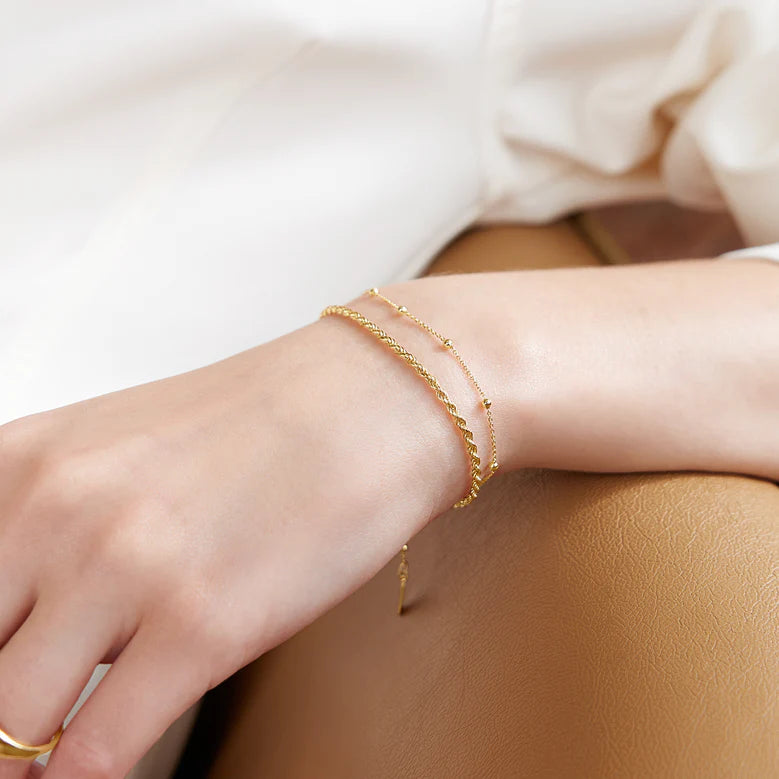 Ania Haie - Rope Twist Bracelet - Gold