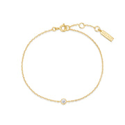 Ania Haie - Sparkle Bezel Bracelet - Gold