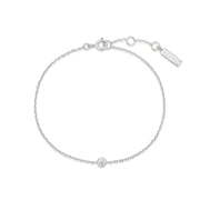 Ania Haie - Sparkle Bezel Bracelet - Silver