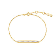 Ania Haie - Pavé Bar Bracelet - Gold