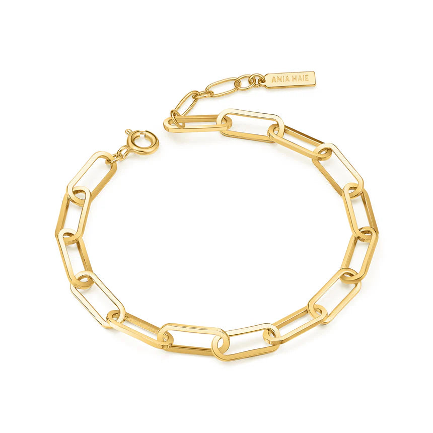 Ania Haie - Bold Chunky Chain Bracelet - Gold