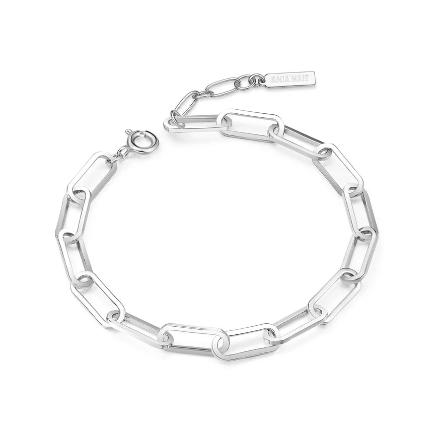Ania Haie - Bold Chunky Chain Bracelet - Silver