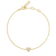 Ania Haie - Sweetheart Pavé Bracelet - Gold