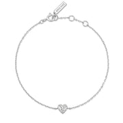 Ania Haie - Sweetheart Pavé Bracelet - Silver