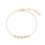 Ania Haie - Pavé Multi Beaded Chain Bracelet - Gold
