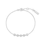 Ania Haie - Pavé Multi Beaded Chain Bracelet - Silver