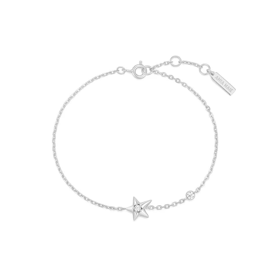 Ania Haie - Sparkling Star Bracelet - Silver
