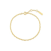 Ania Haie - Paper Clip Chain Bracelet - Gold