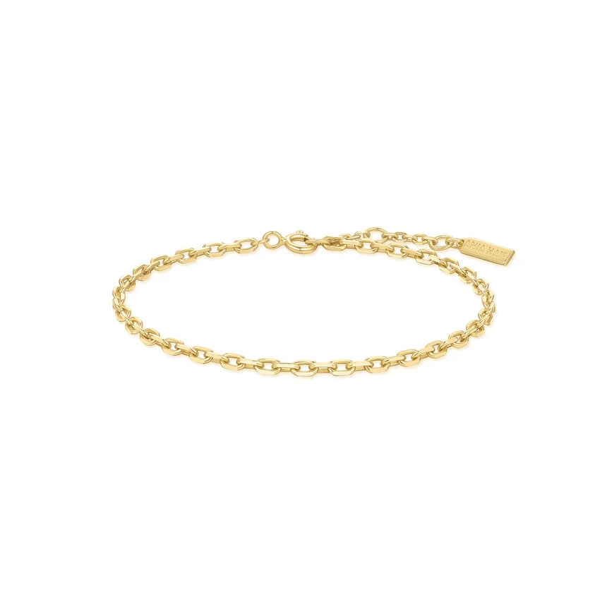 Ania Haie - Paper Clip Chain Bracelet - Gold