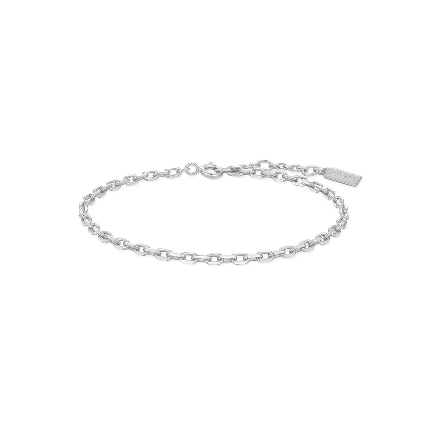 Ania Haie - Paper Clip Chain Bracelet - Silver