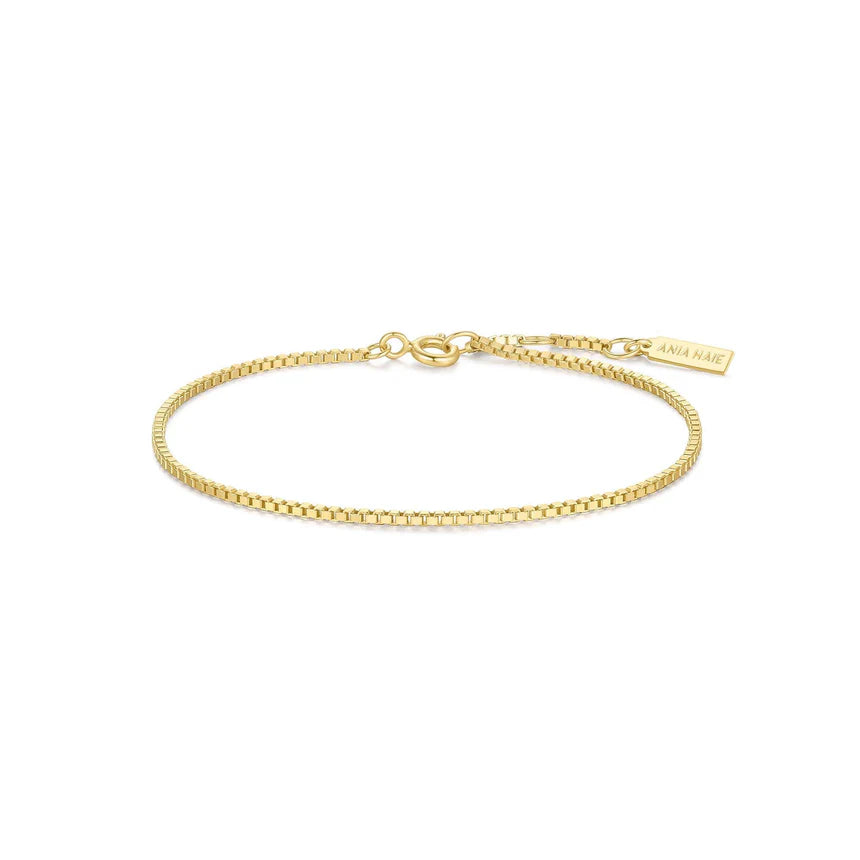Ania Haie - Box Chain Bracelet - Gold