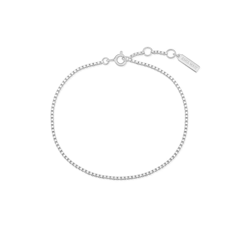 Ania Haie - Box Chain Bracelet - Silver