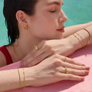 Ania Haie - Wave Cuff Bracelet - Gold